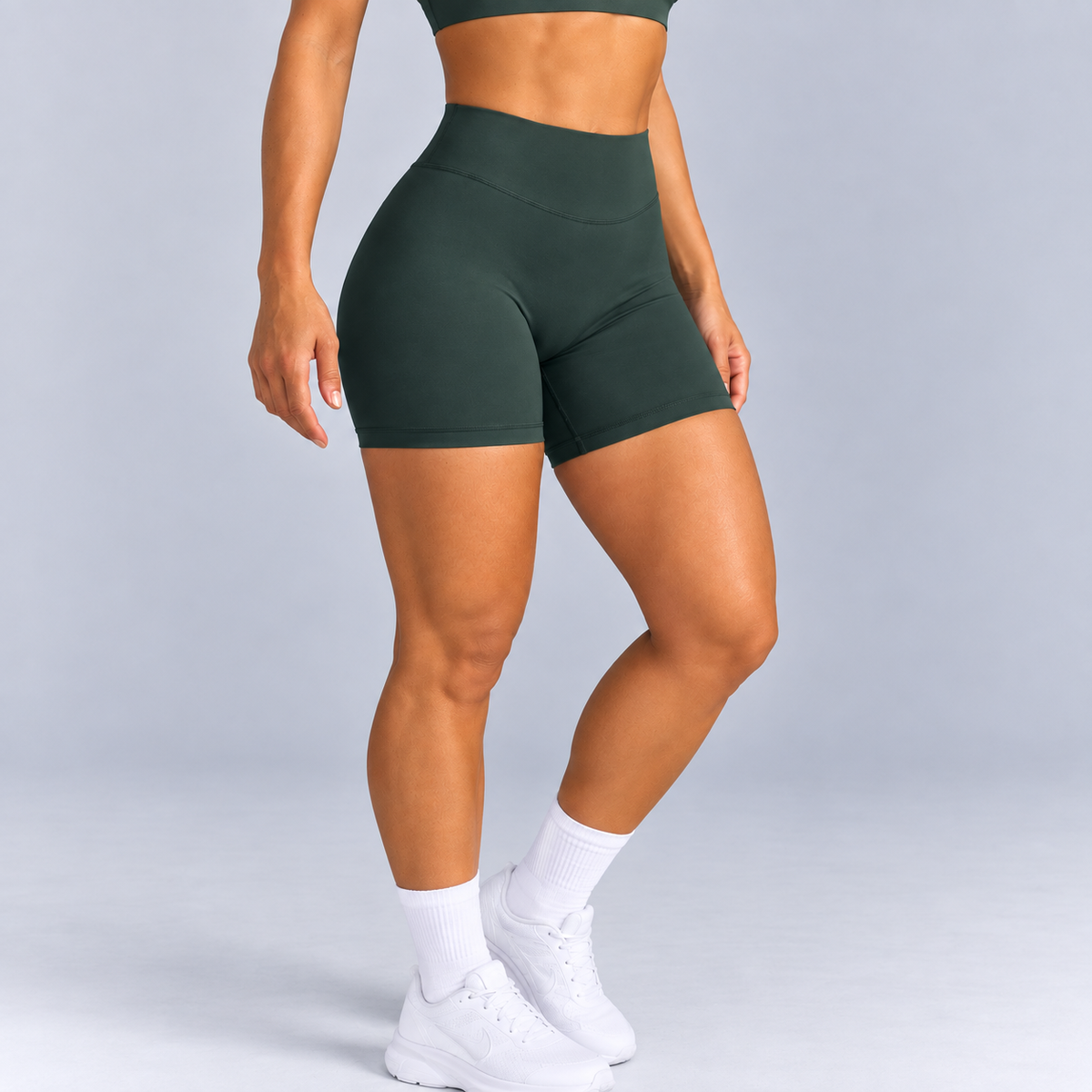 ContourLift™ Shorts - Shadow Green