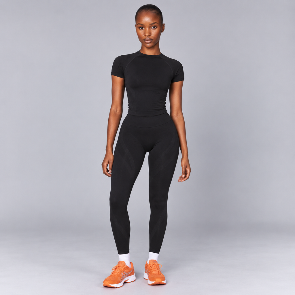 SecondSkin™ Seamless Top - Black